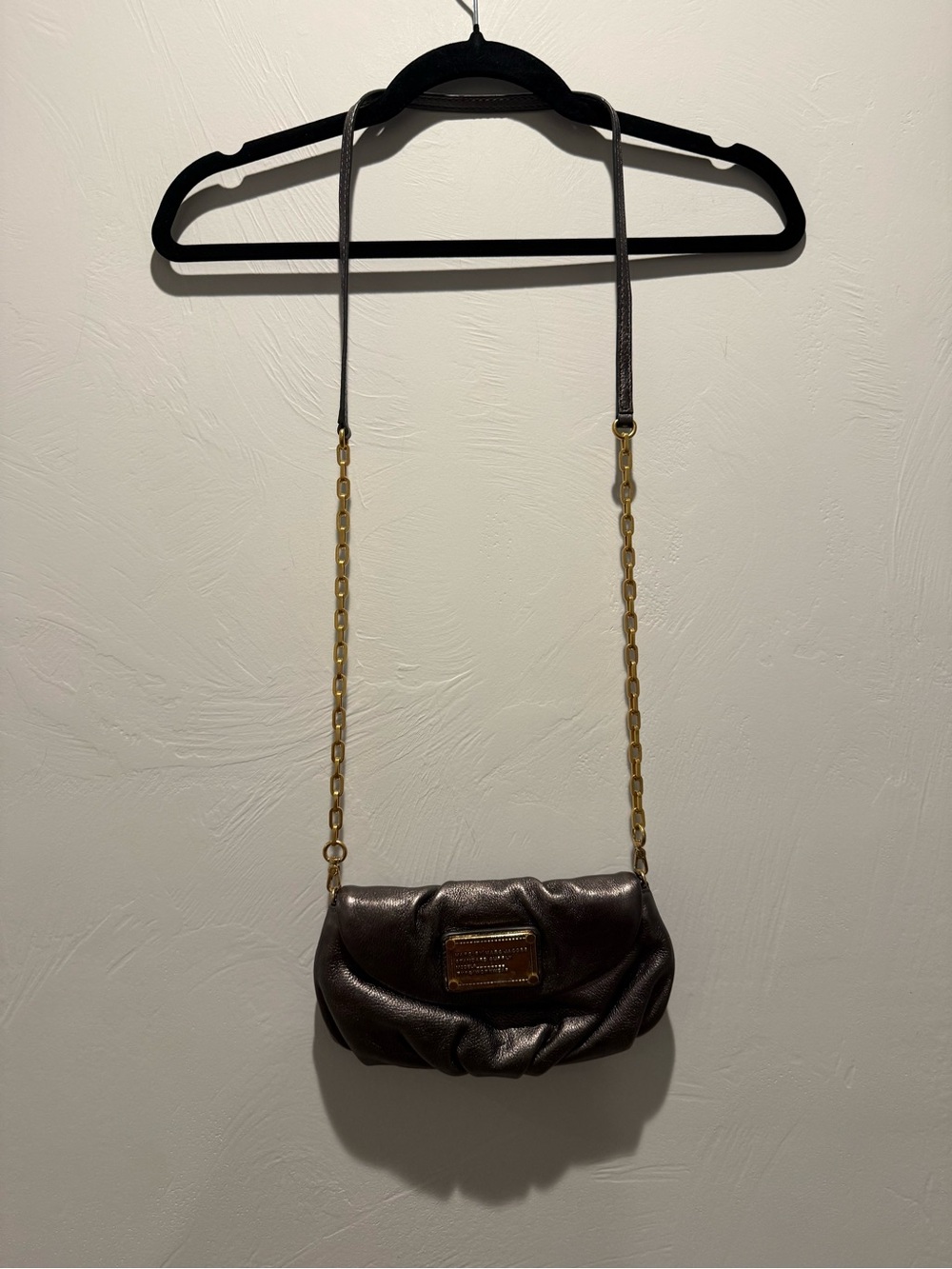 Marc by Marc Jacobs Classic Q Karlie Crossbody Bag - Dark Silver - Gunmetal
